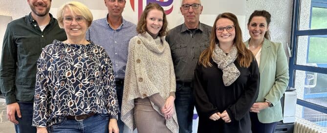 Bürgermeister aus Frielendorf und das PORT Team